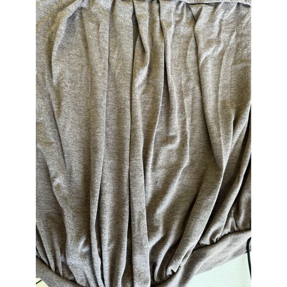 4 for $10 Strapless blousy top brown S - Picture 2 of 5